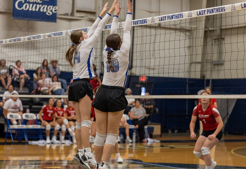 Volleyball action